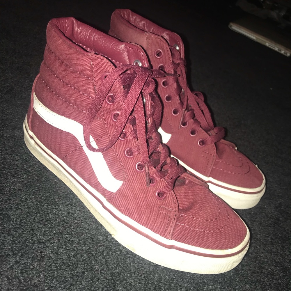 Vans high top sneakers